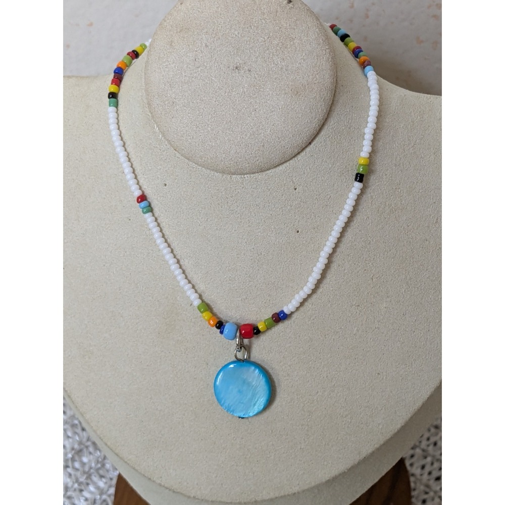 Boho Beaded Ankle Bracelet Colorful Pendant Beach Vacation‎